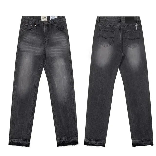Gallery Dept. Straight Fit Jeans Washed Black