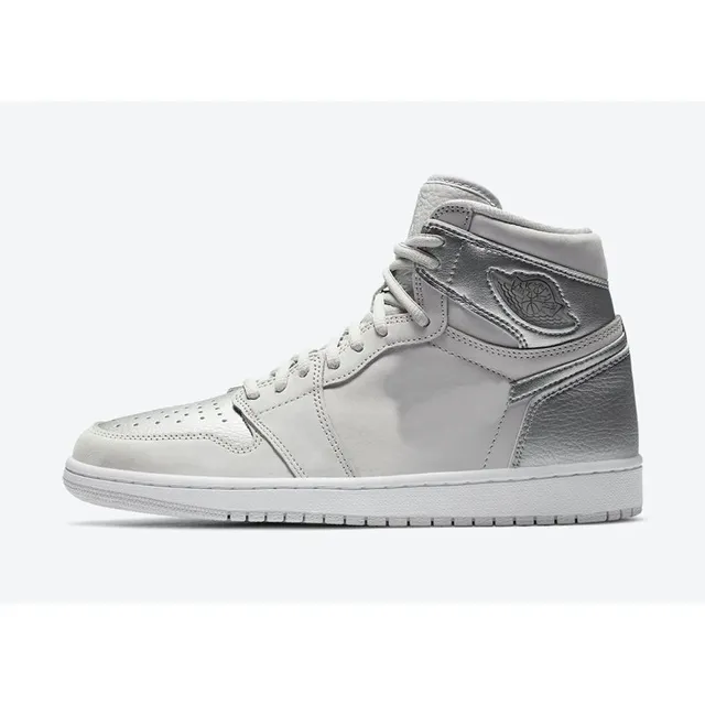 Air Jordan 1 High Metallic Silver