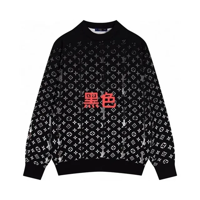 Louis Vuitton Monogram Crewneck Sweatshirt All-Over Print