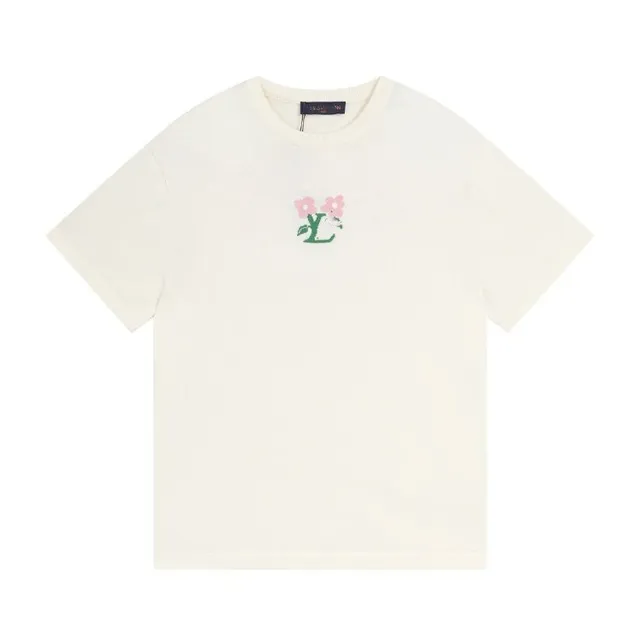 Louis Vuitton T-Shirt Floral LV Embroidery