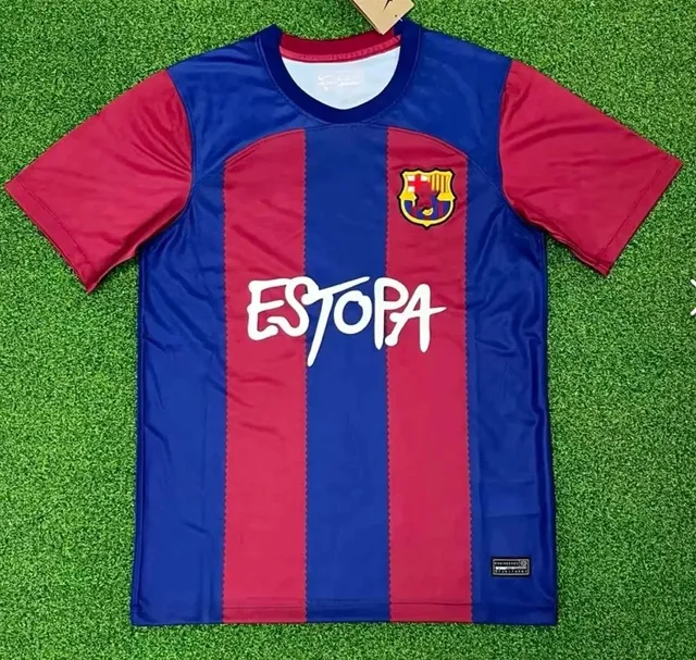Nike FC Barcelona Home Jersey ESTOPA Collaboration