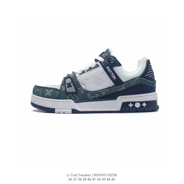 Louis Vuitton LV Trail Sneaker Monogram Denim