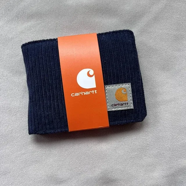 Carhartt Ribbed Socks Navy with Orange Label