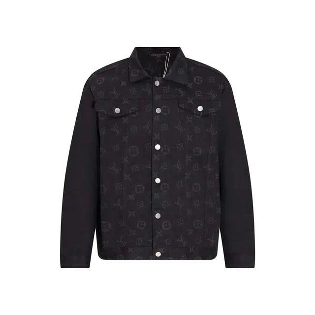 Louis Vuitton Denim Jacket Monogram Print