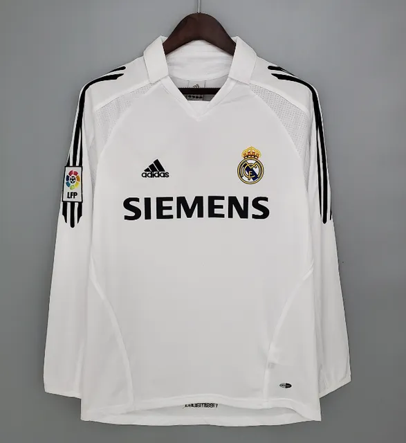 Adidas Real Madrid Home Jersey Siemens Sponsor