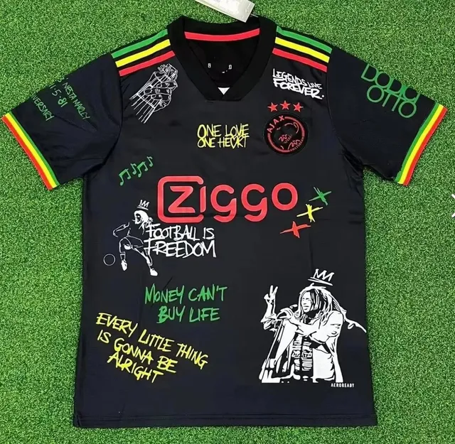 Ajax Jersey Ziggo x Bob Marley Collaboration