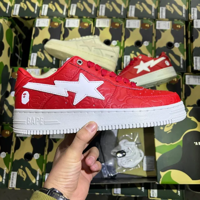 BAPE Sta Red Camo