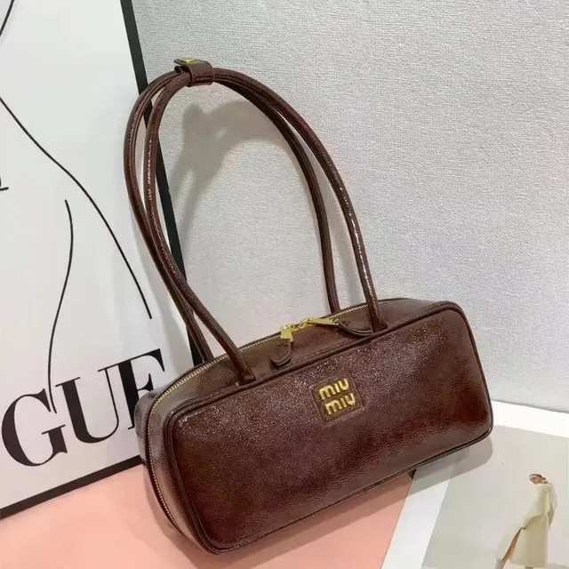 Miu Miu Bowling Bag Shiny Leather