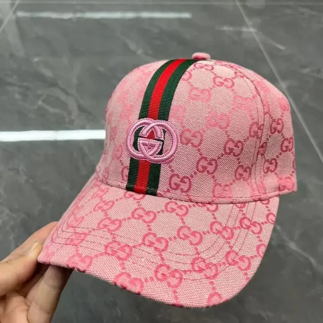Gucci Baseball Cap GG Monogram with Web Stripe