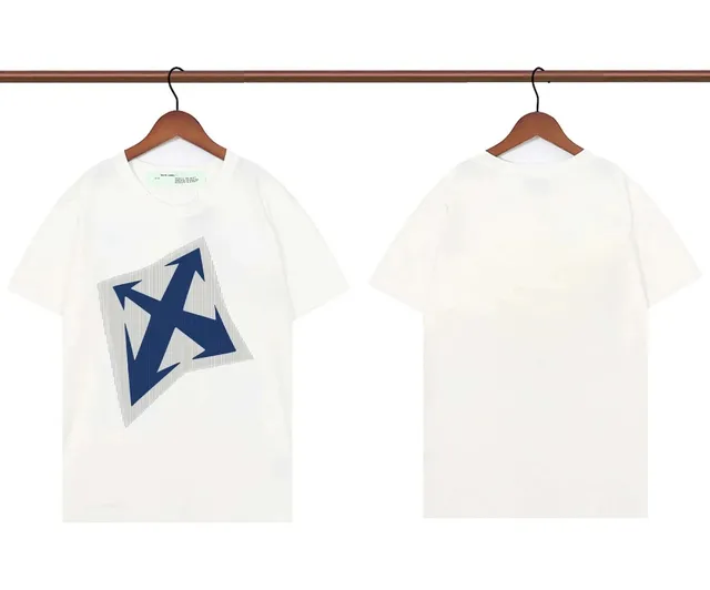 Off-White Arrow Graphic Tee Navy Arrow Print