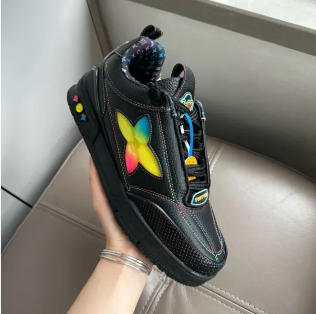 Louis Vuitton LV Trainer Rainbow Monogram