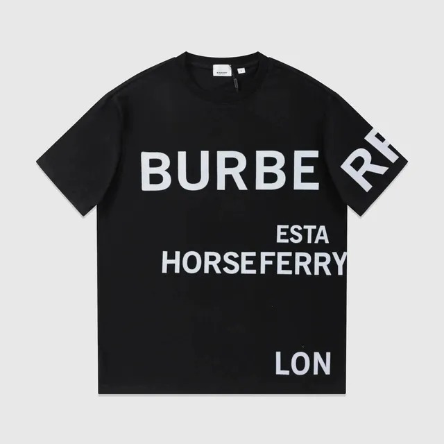 Burberry Graphic T-Shirt Horseferry Print