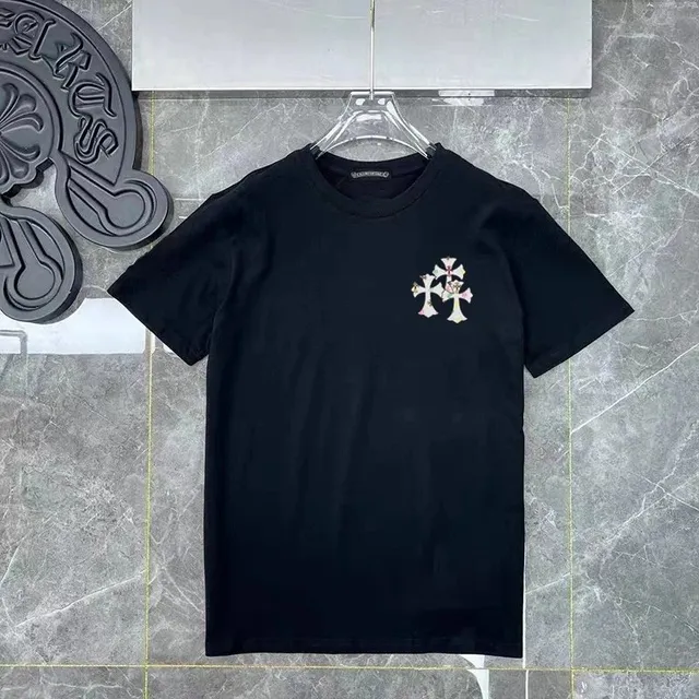Chrome Hearts Cross Logo T-Shirt Embroidered Cross