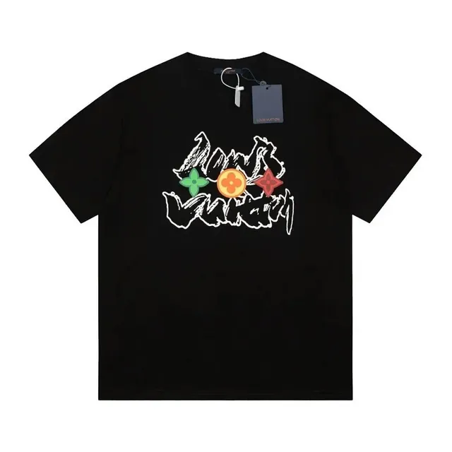 Louis Vuitton Graphic T-Shirt Graffiti Monogram