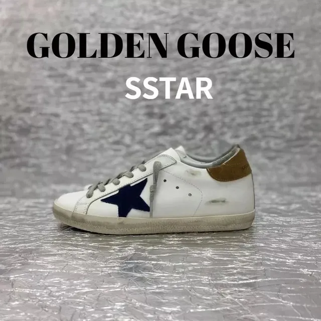 Golden Goose Superstar Navy Star