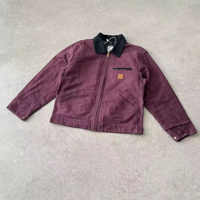 Carhartt Active Jacket Washed Burgundy
