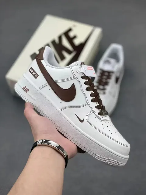 Nike Air Force 1 Low White Brown