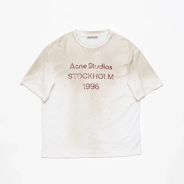 Acne Studios T-Shirt Stockholm 1996 Print