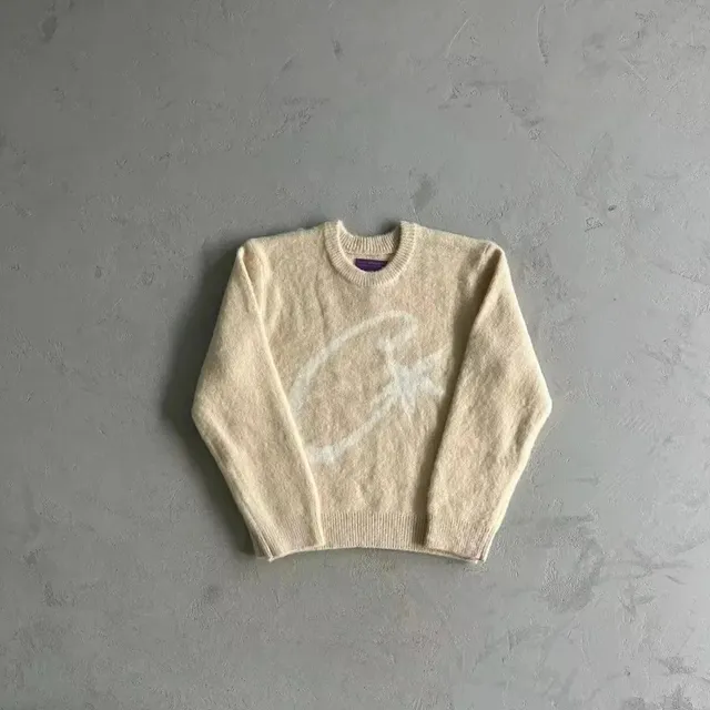 Chrome Hearts Knit Sweater Logo Intarsia