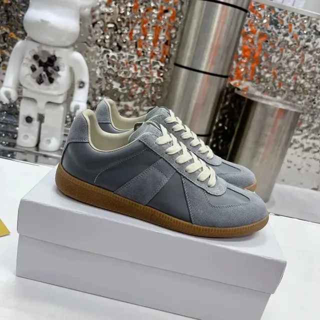 Maison Margiela Tabi Sneaker Grey Suede