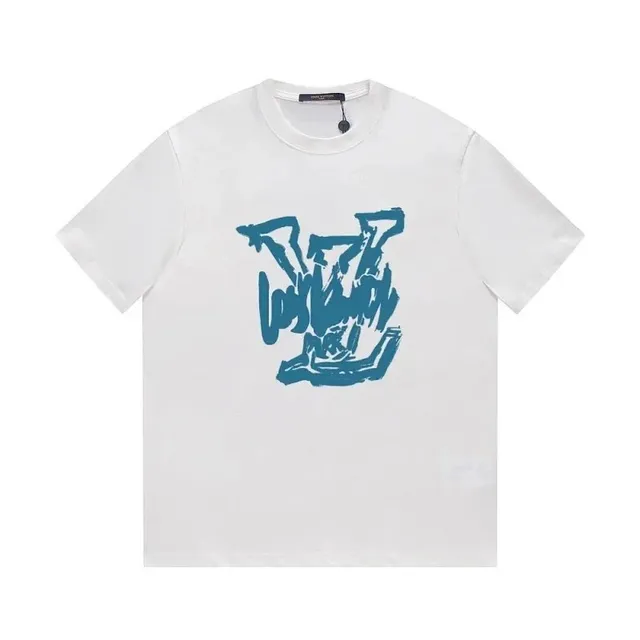 Louis Vuitton T-Shirt Graffiti LV Print