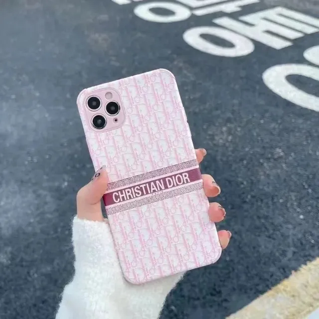 Dior Phone Case Oblique Logo Band