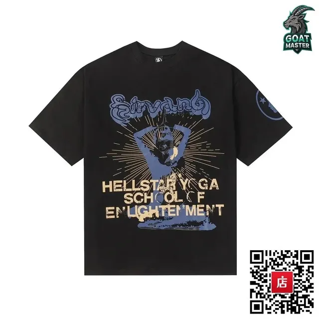 Graphic T-Shirt Hellstar Yoga School of Enlightenment