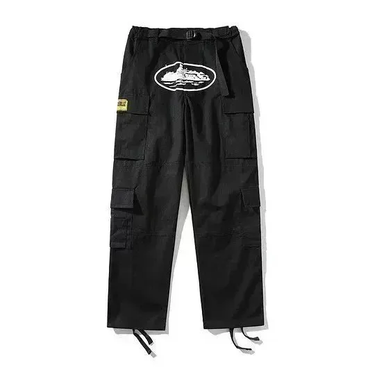 Corteiz Cargo Pants Cruel World Logo