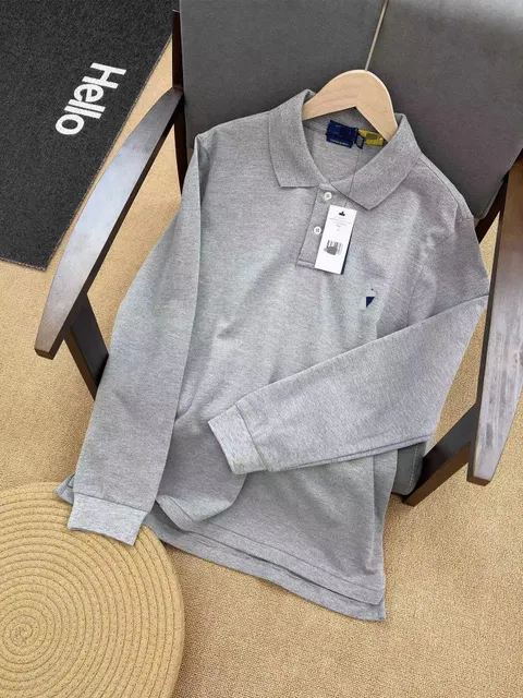Polo Ralph Lauren Polo Shirt Heather Grey