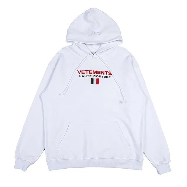 Vetements Hoodie Haute Couture Logo