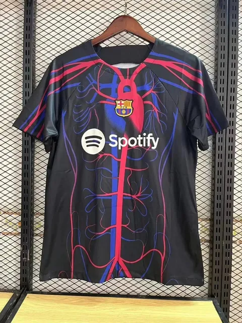 FC Barcelona Third Kit Anatomical Print