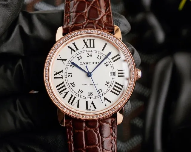Cartier Tank Must Diamond Bezel