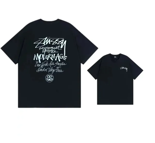 Stüssy Graphic T-Shirt Modern Age Print