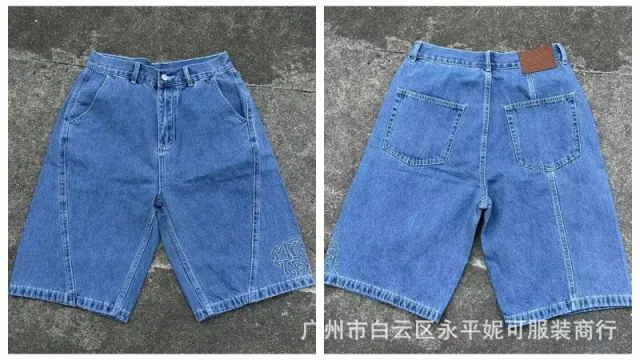 水洗蓝JORTS/码数S28-XL34