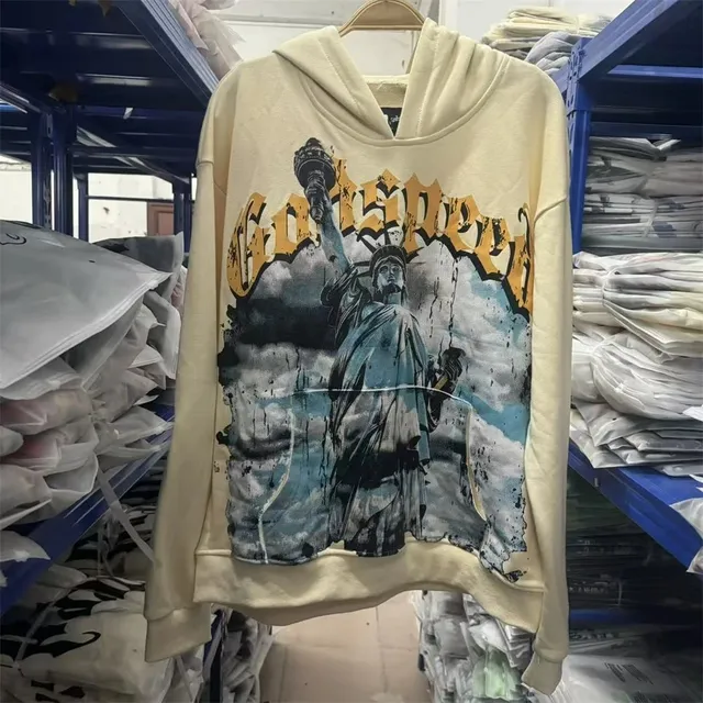 Godspeed Hoodie Statue of Liberty Print