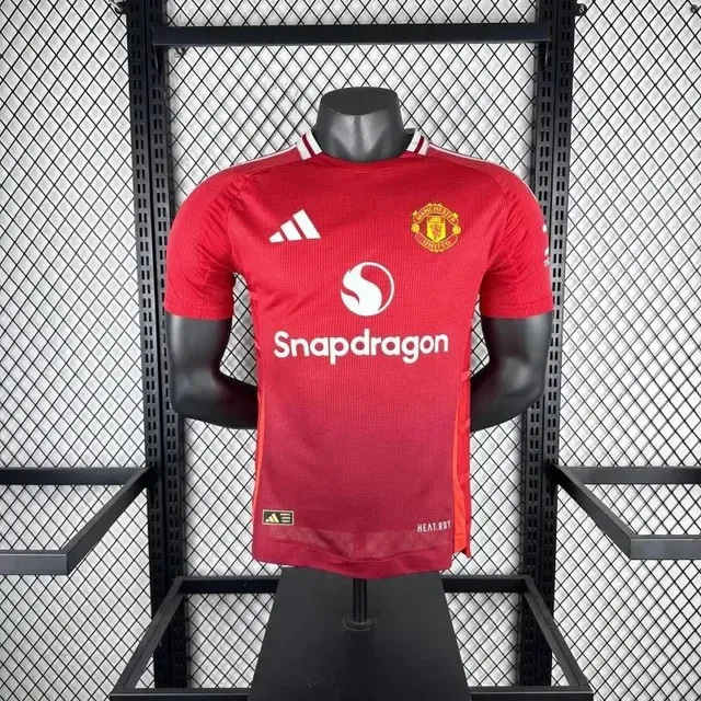 Adidas Manchester United Home Jersey Snapdragon Sponsor