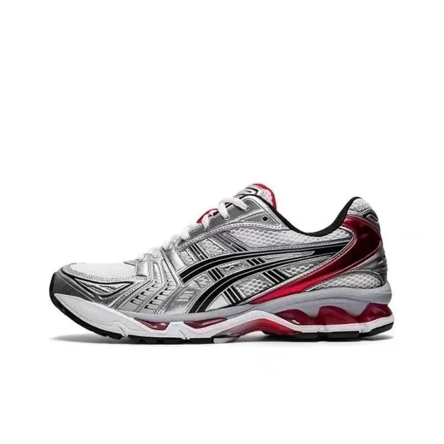 Asics Gel-Kayano 14 Silver Red Black