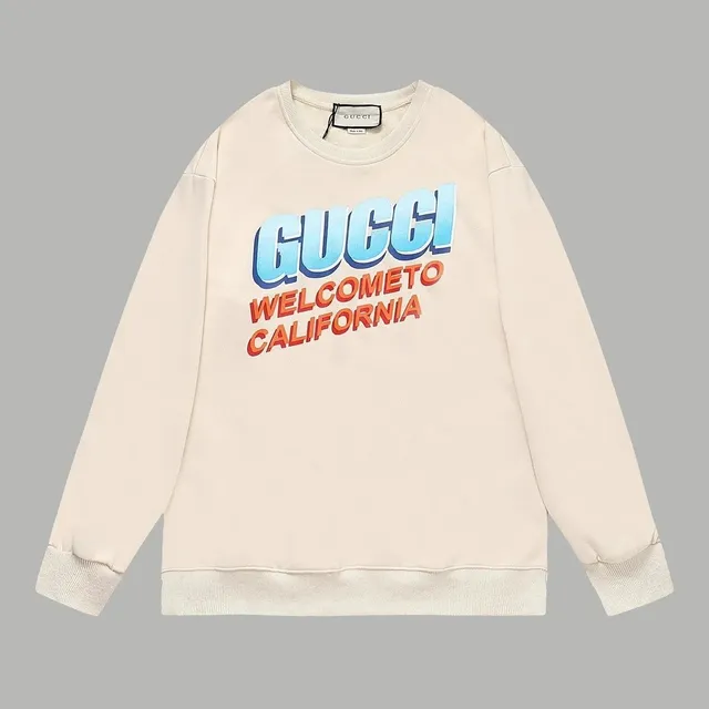 Gucci Crewneck Sweatshirt Welcome to California Print