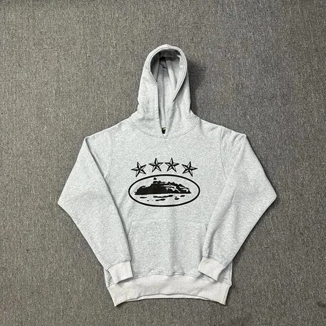 Corteiz Hoodie Four Stars Island Print