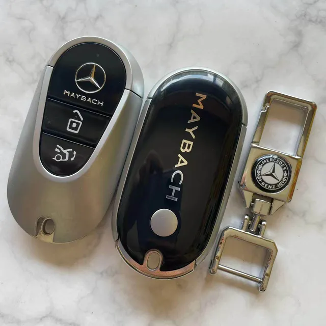 4 types of Maybach keychains with circuit boards and open teeth for key delivery