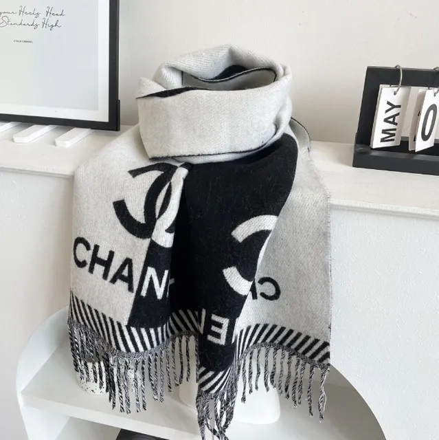 Chanel Logo Scarf