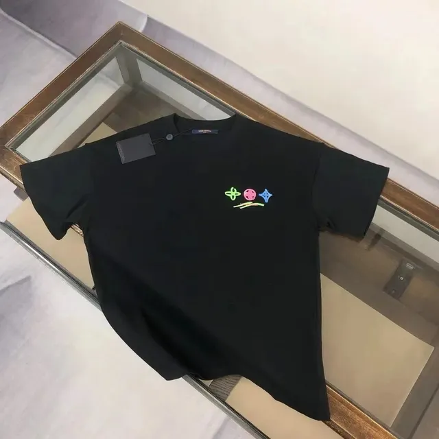 Louis Vuitton T-Shirt Multicolor Logo Embroidery