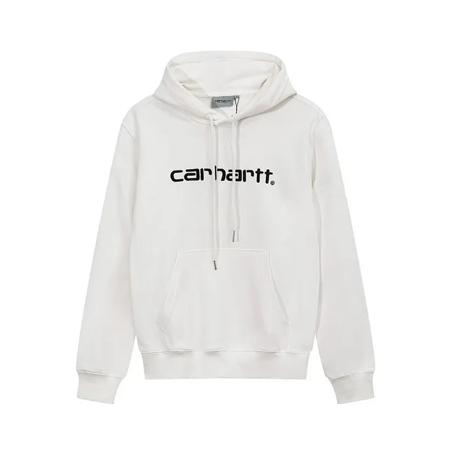 Carhartt Logo Hoodie Black Script Logo