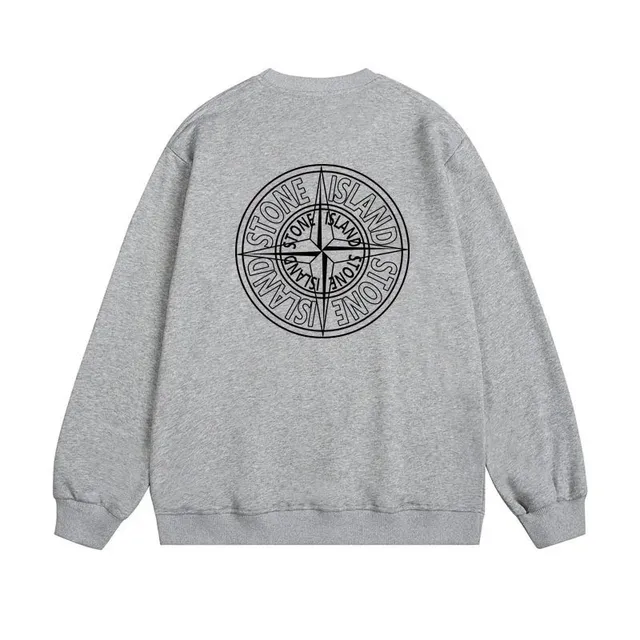 Stone Island Crewneck Sweatshirt Compass Logo