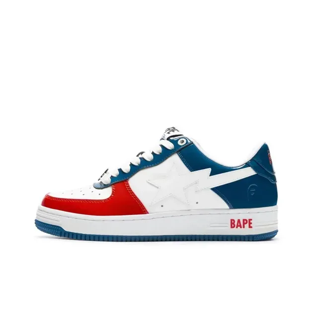 Bape Sta Red White Navy