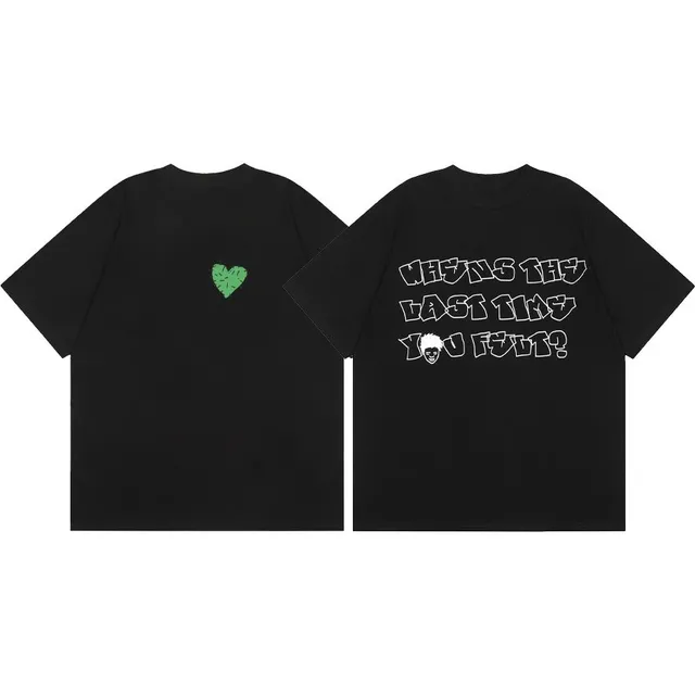 Travis Scott Graphic Tee When's the Last Time You Felt?