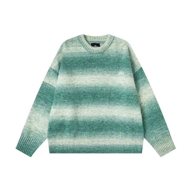 Stüssy Crewneck Sweater Ombre Gradient
