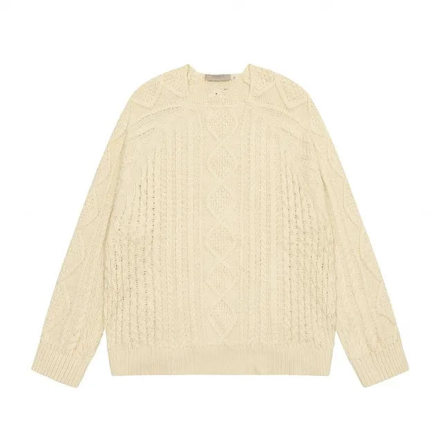 Fear of God Essentials Cable Knit Sweater Classic Cable