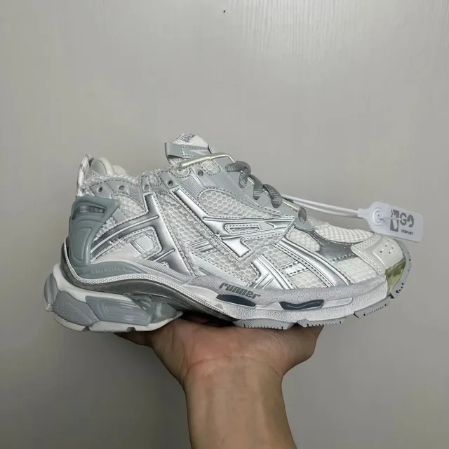 Balenciaga Triple S Metallic Silver