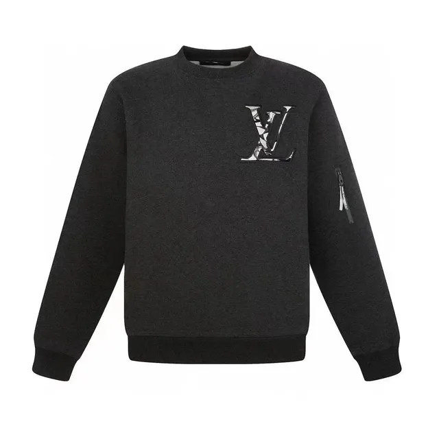 Louis Vuitton Crewneck Sweatshirt LV Monogram Patch